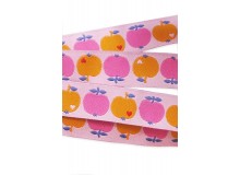 Graziela - Apfel Webband orange rosa